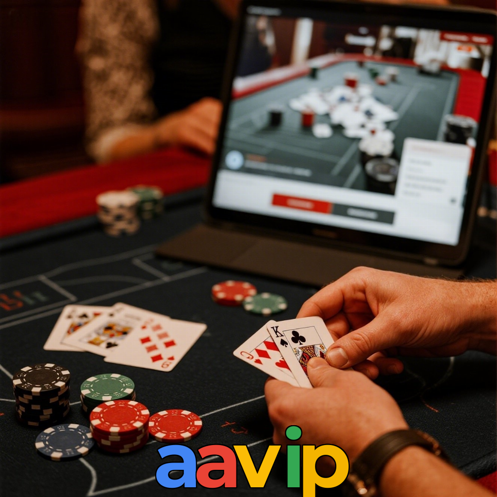 aavip:O cassino perfeito para jogar poker e fazer apostas no futebol online!